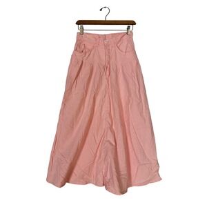 Vintage Stuffed Shirt Peach Drop Waist Prairie Skirt Size Small 9/10 Made USA